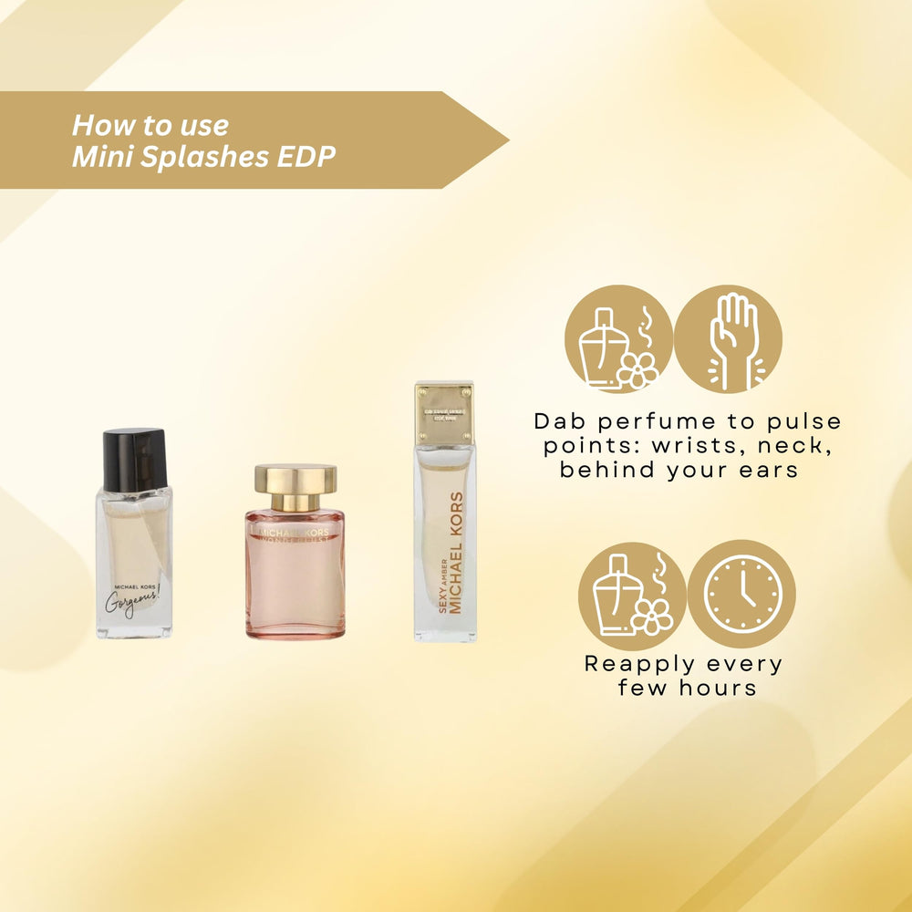 Michael Kors Sexy Amber mini EDP splash adds warmth anywhere you go