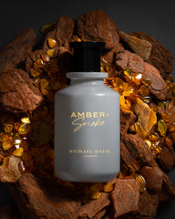 Amber + Smoke mid-notes highlight jasmine and amber resins, elevating sophistication.