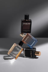 Michael Malul Citizen Jack base notes of vetiver and vanilla for warmth and depth.