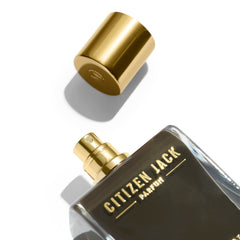 Michael Malul Citizen Jack mid notes of sage and violet leaves add depth.