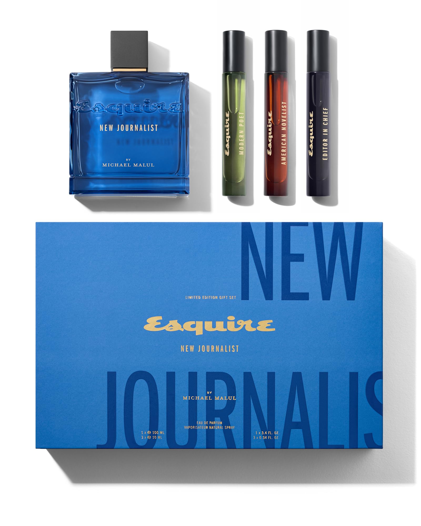 Michael Malul Esquire New Journalist full-size bottle for daily wear