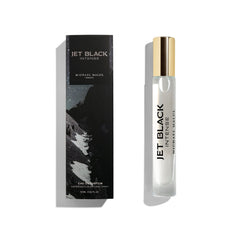 Michael Malul Jet Black Intense bottle front view, ideal for evening wear