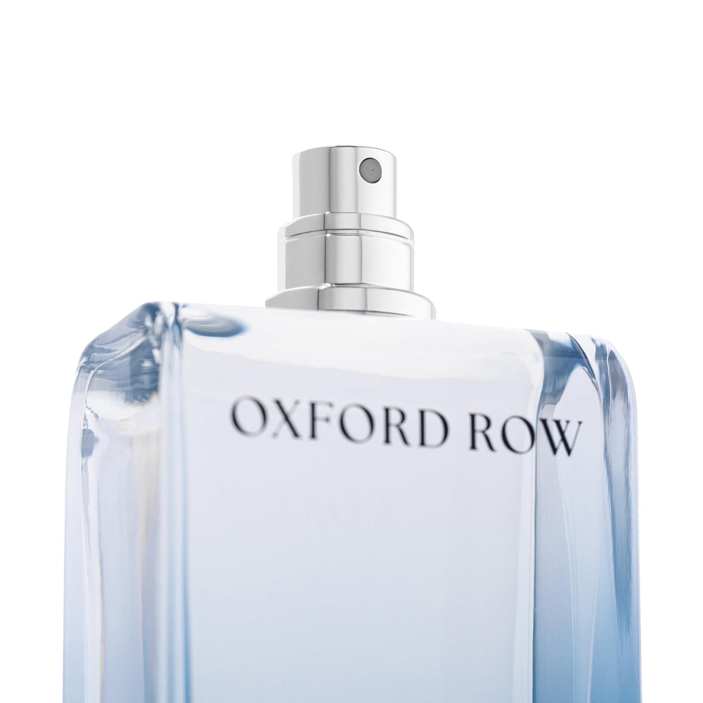 Michael Malul Oxford Row bottle cap closeup shows premium finish for refined style.