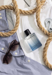 Michael Malul Oxford Row spray action highlights easy, everyday application.