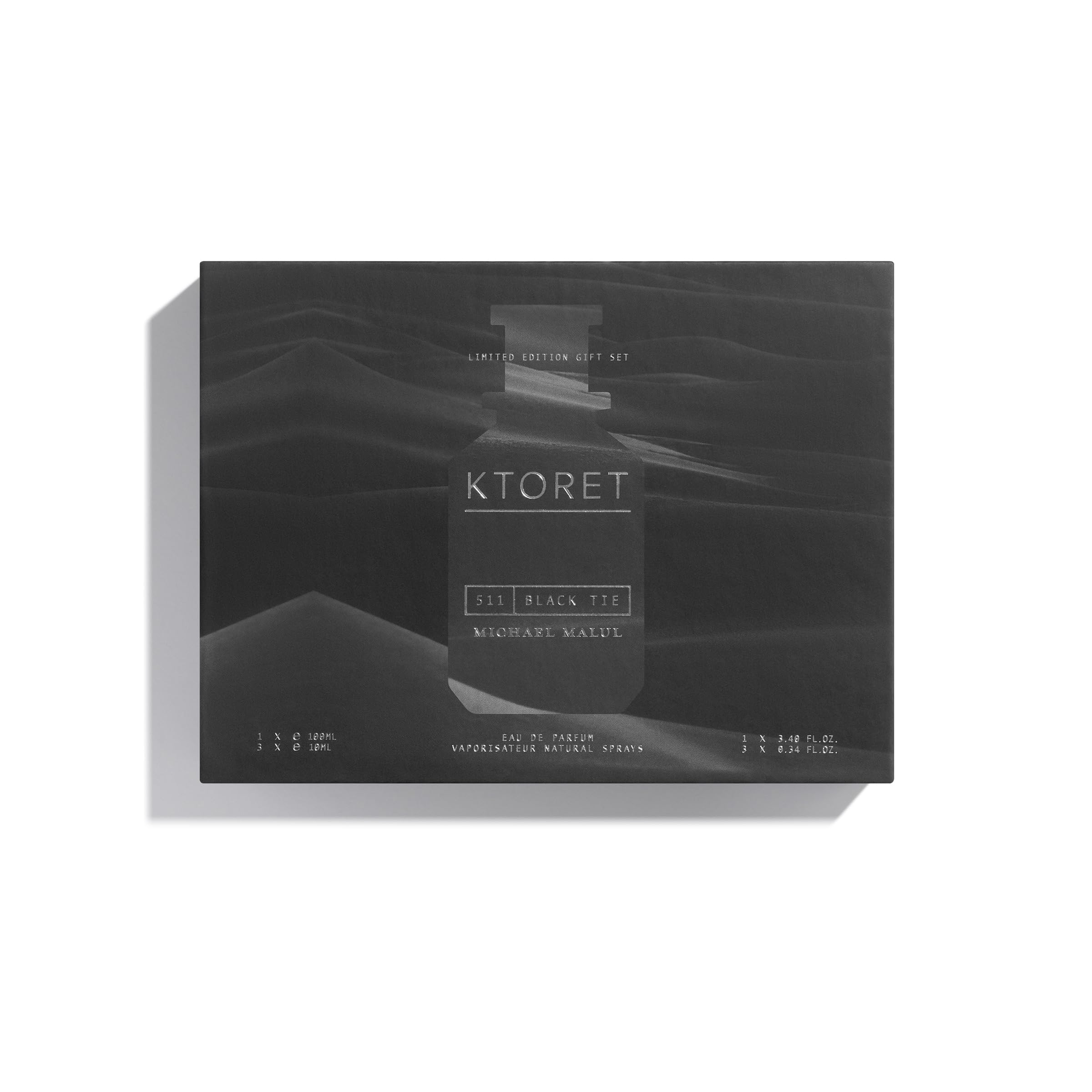 Michael Malul 511 Black Tie 100ml bottle, ideal for gifting