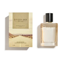 Label close-up on Michael Malul Citizen Jack Open Road emphasizes luxury branding