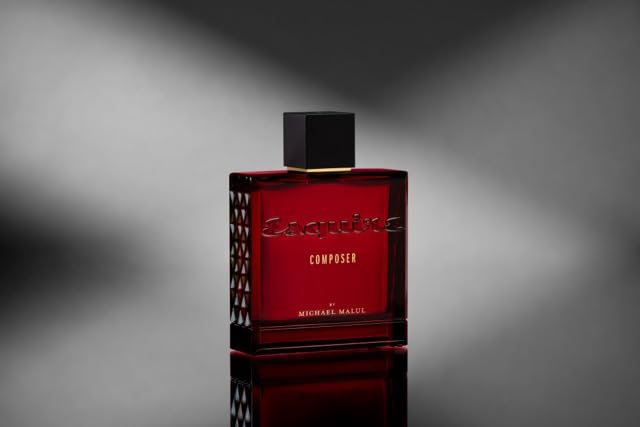 Michael Malul Composer Esquire bottle pour adds instant polish for evening occasions.