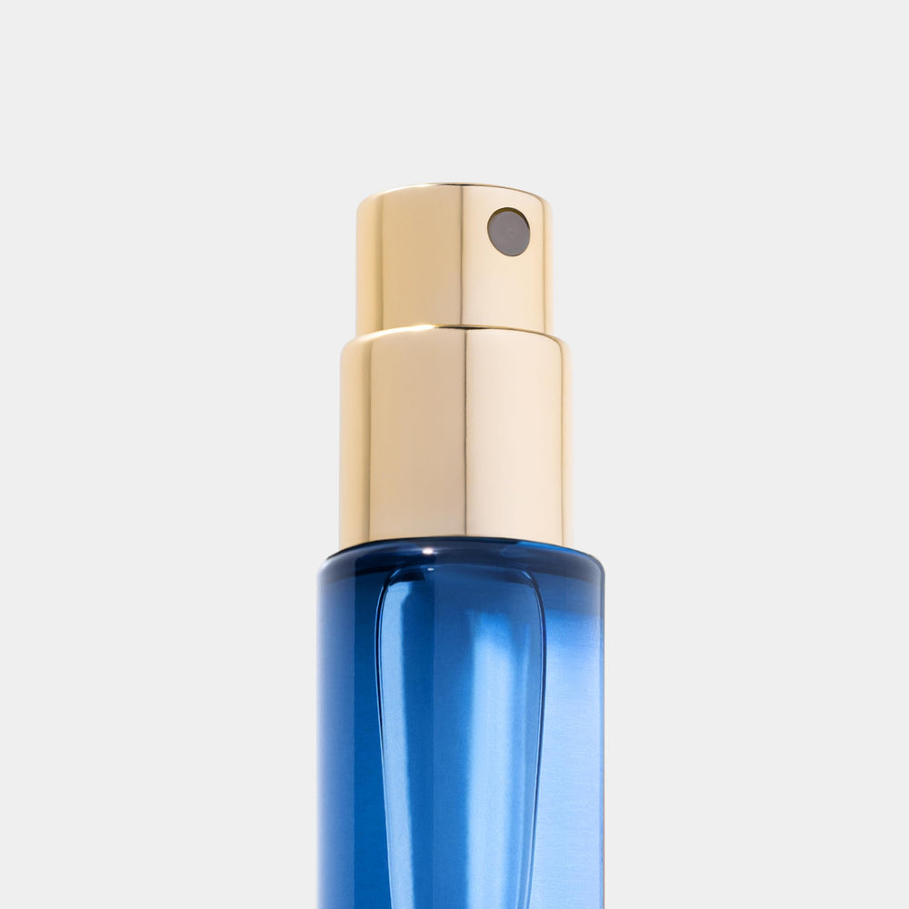 Michael Malul Esquire New Journalist 10ml in-use shot showing subtle scent application.