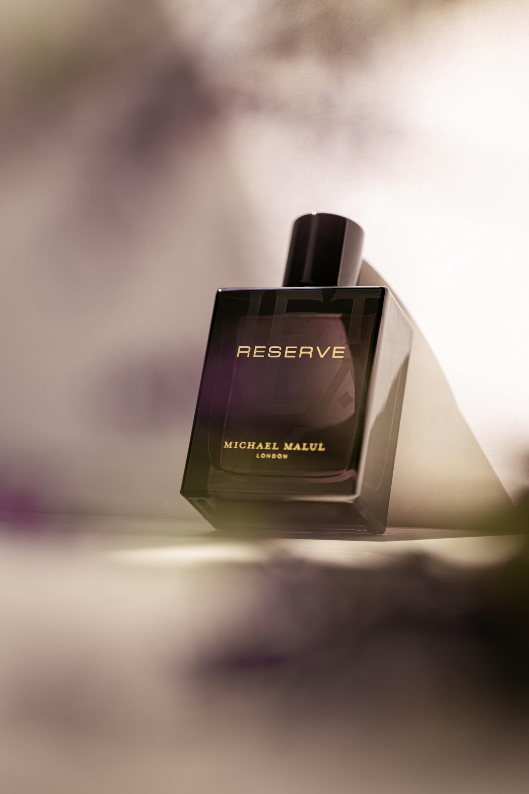 Michael Malul Jet Black Reserve in-use scene conveys evening sophistication.