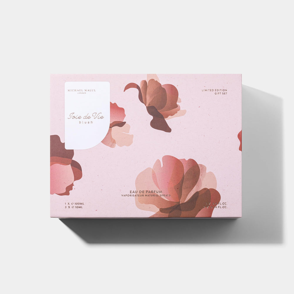 Michael Malul Joie De Vie Blush 100ml bottle ready for everyday wear and gifting.