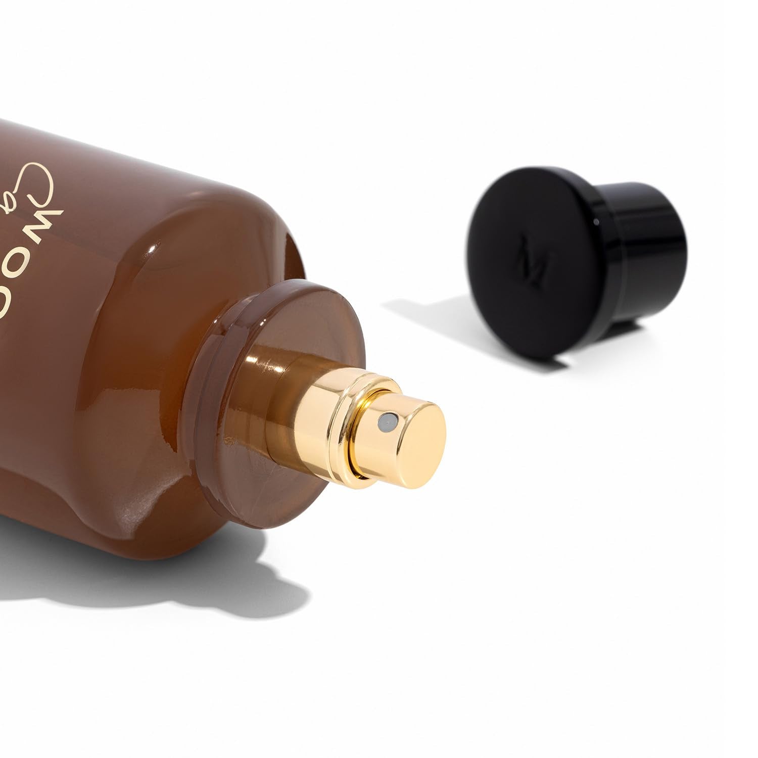 Michael Malul Wood + Cardamom EDP bottle side view.