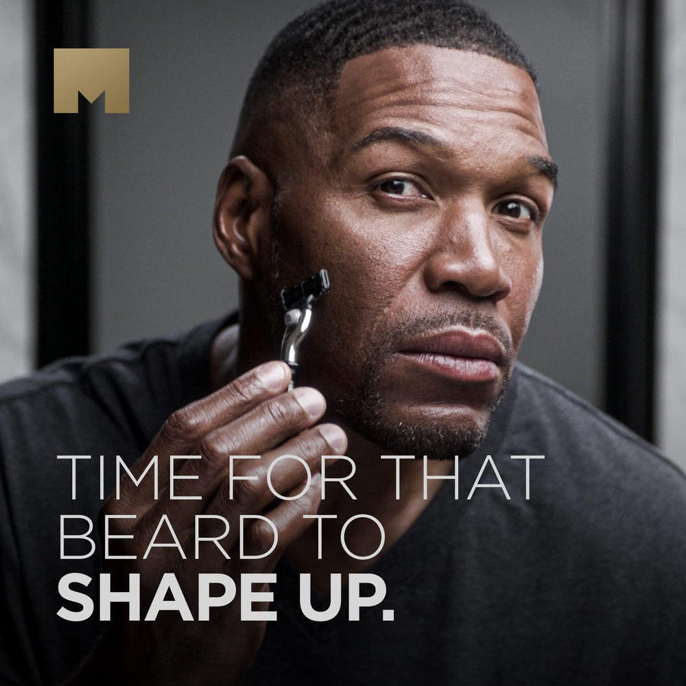 Michael Strahan Hypoallergenic formula emphasizes skin-friendly grooming.