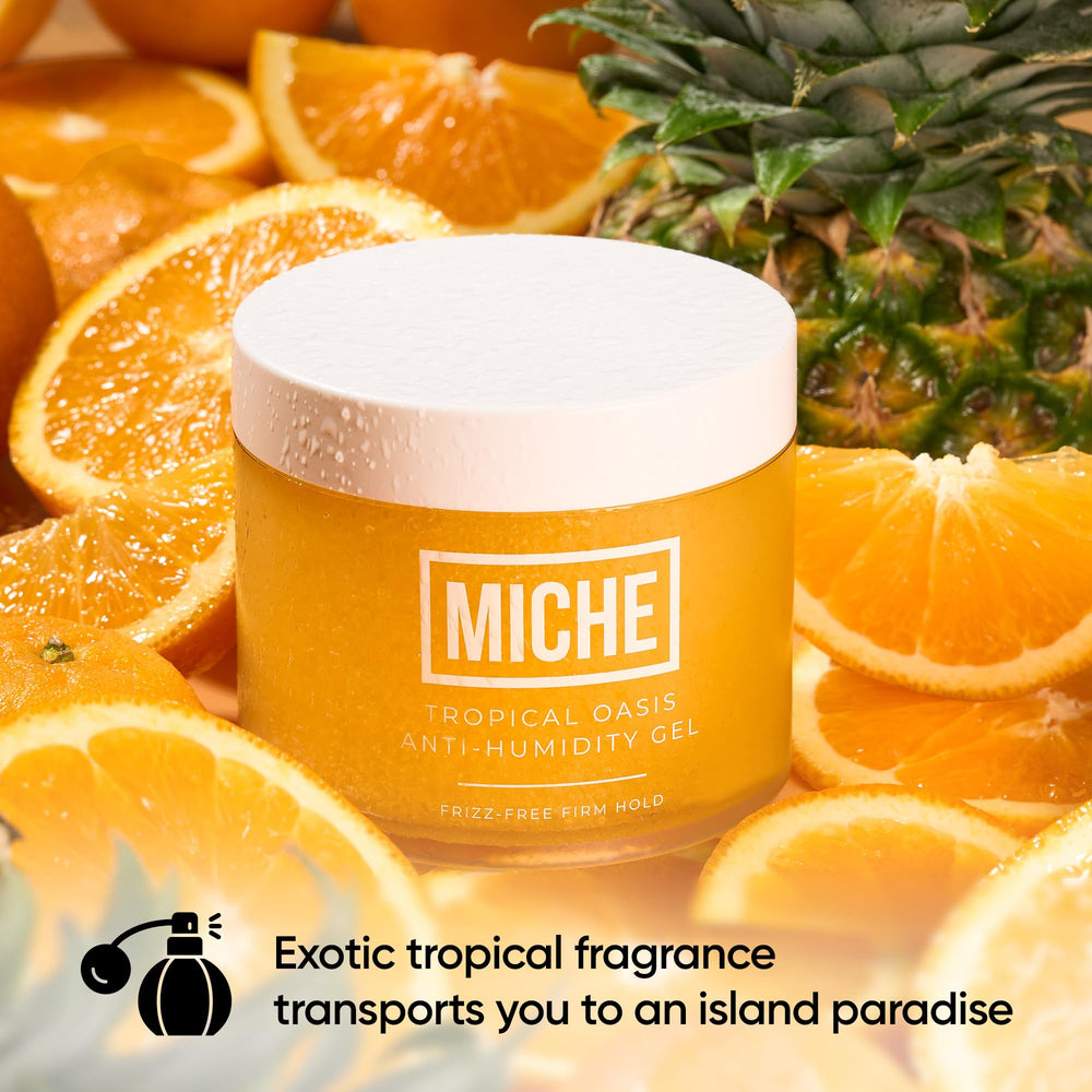 MICHE Beauty gel dispense closeup for smooth, even application.