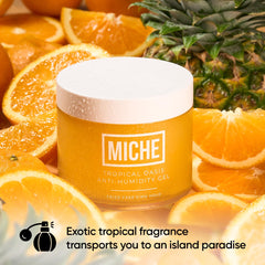 MICHE Beauty gel dispense closeup for smooth, even application.