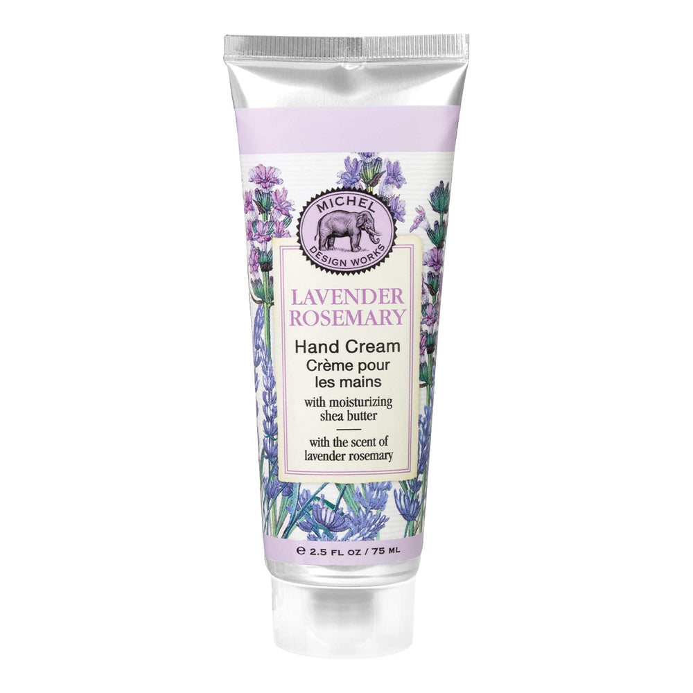 Michel Design Works hand cream aroma notes lavender and rosemary soothe the senses