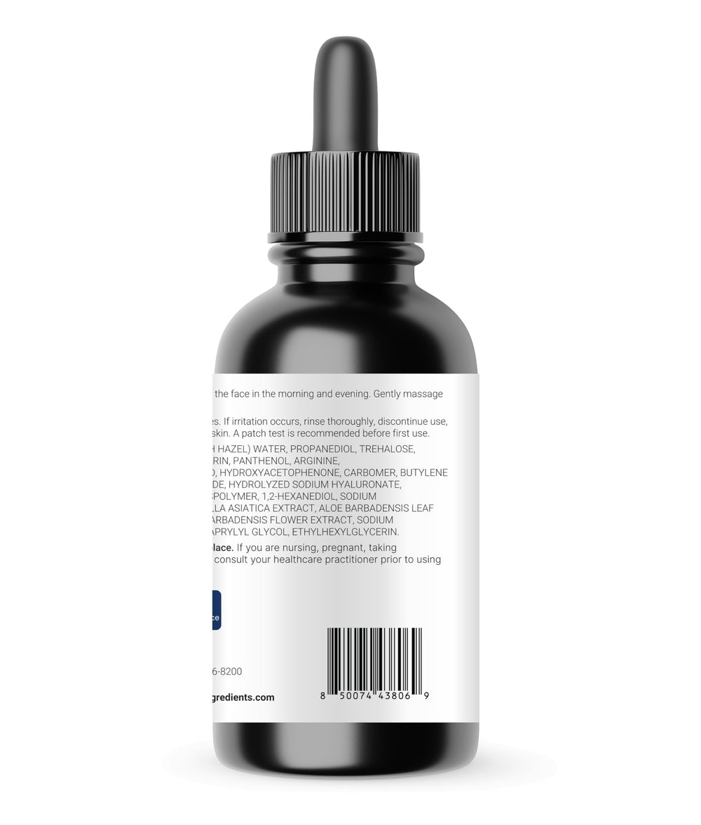 Lightweight serum absorbs quickly for morning or evening skincare