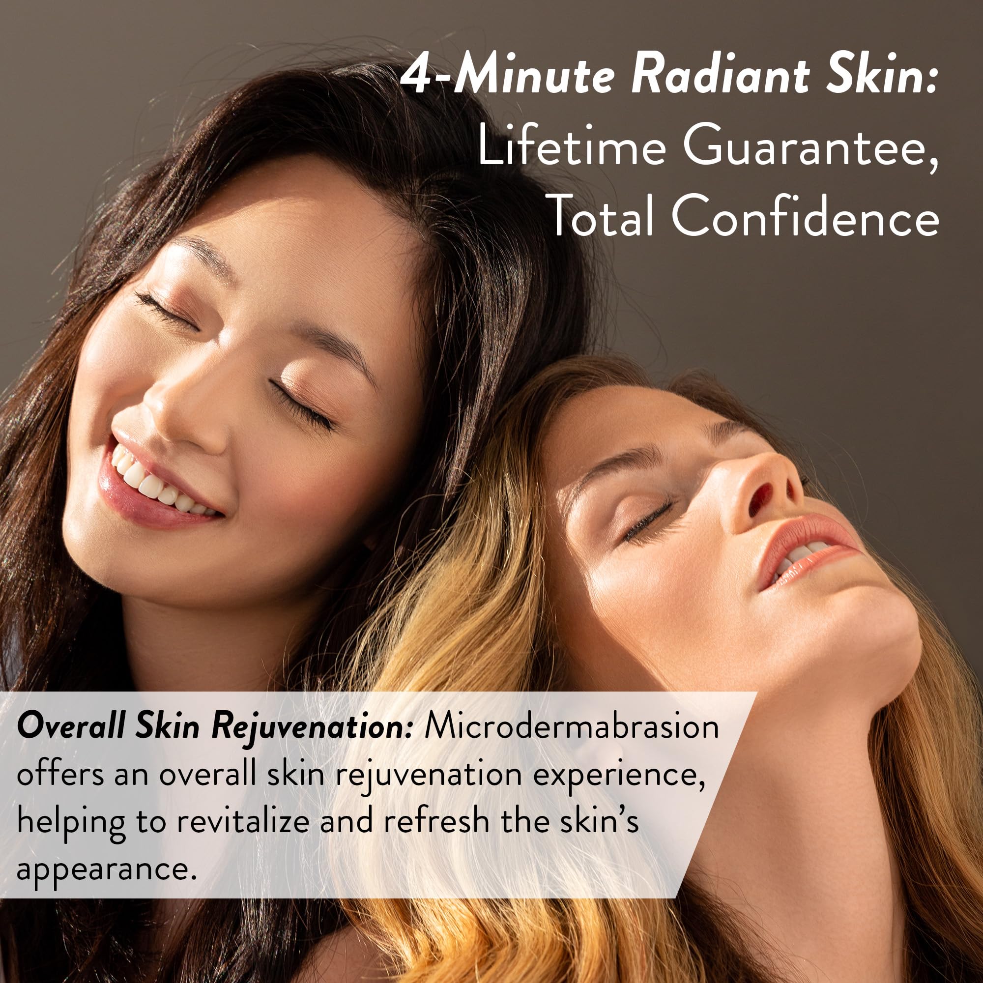 Microderm GLO helps smooth acne scars and reduces rough texture over time.
