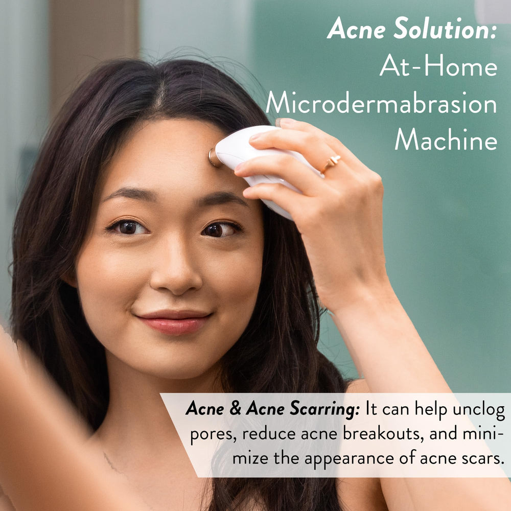 Microderm GLO four-minute treatment fits busy mornings and evenings.