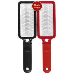 Full view of Microplane Colossal Foot File reveals enlarged filing surface for faster skin smoothing