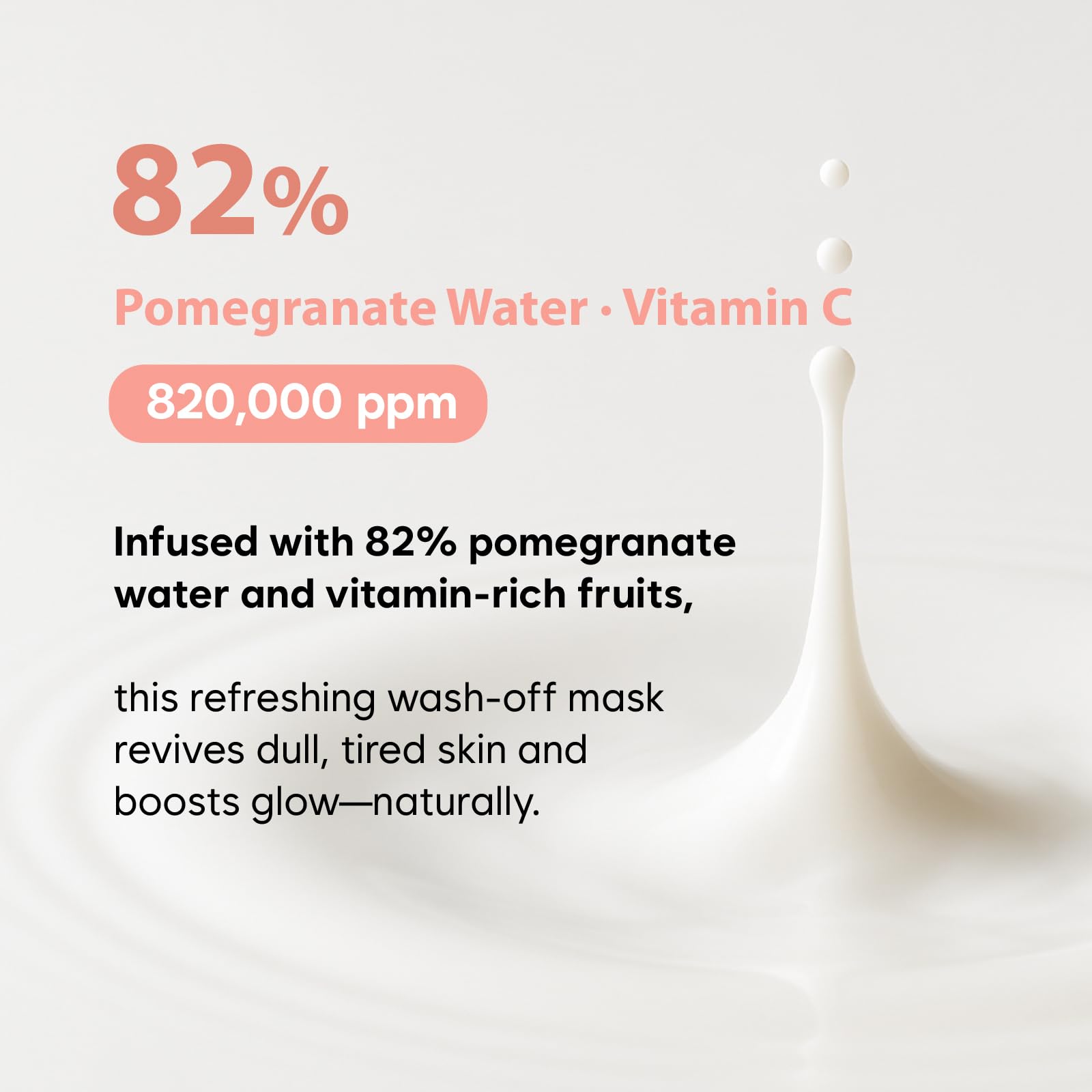 MIDHA Vita C Vitalizing Mask hibiscus leaf jelly provides cooling comfort.