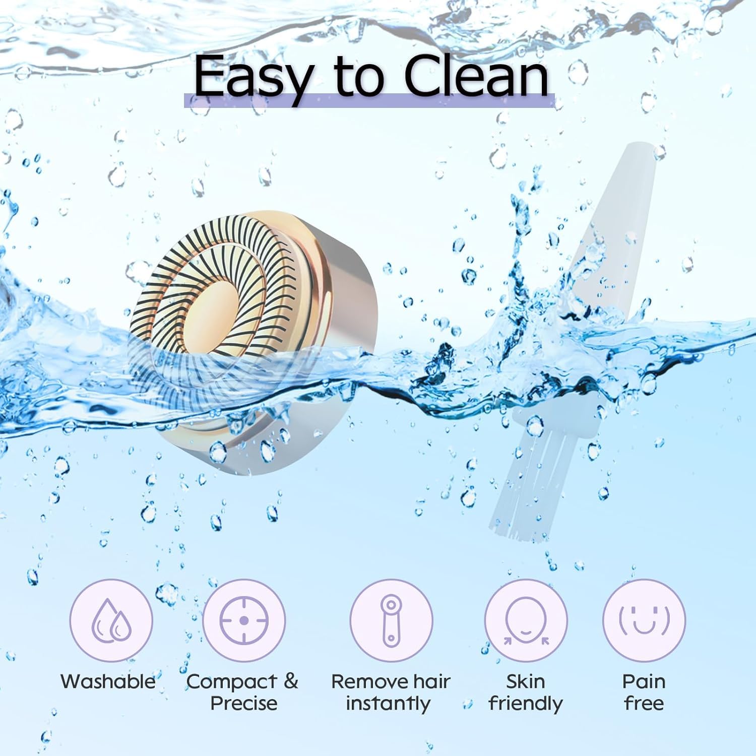Midnt Gen 2 heads designed for safe, precise maintenance on women's facial hair.