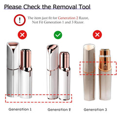Midnt Gen 2 heads with dual-3D design for closer, smoother shave.