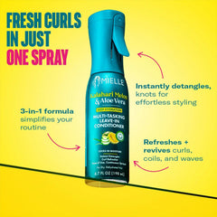 Mielle Organics Kalahari Melon & Aloe Curl Refresher reviving curls between washes