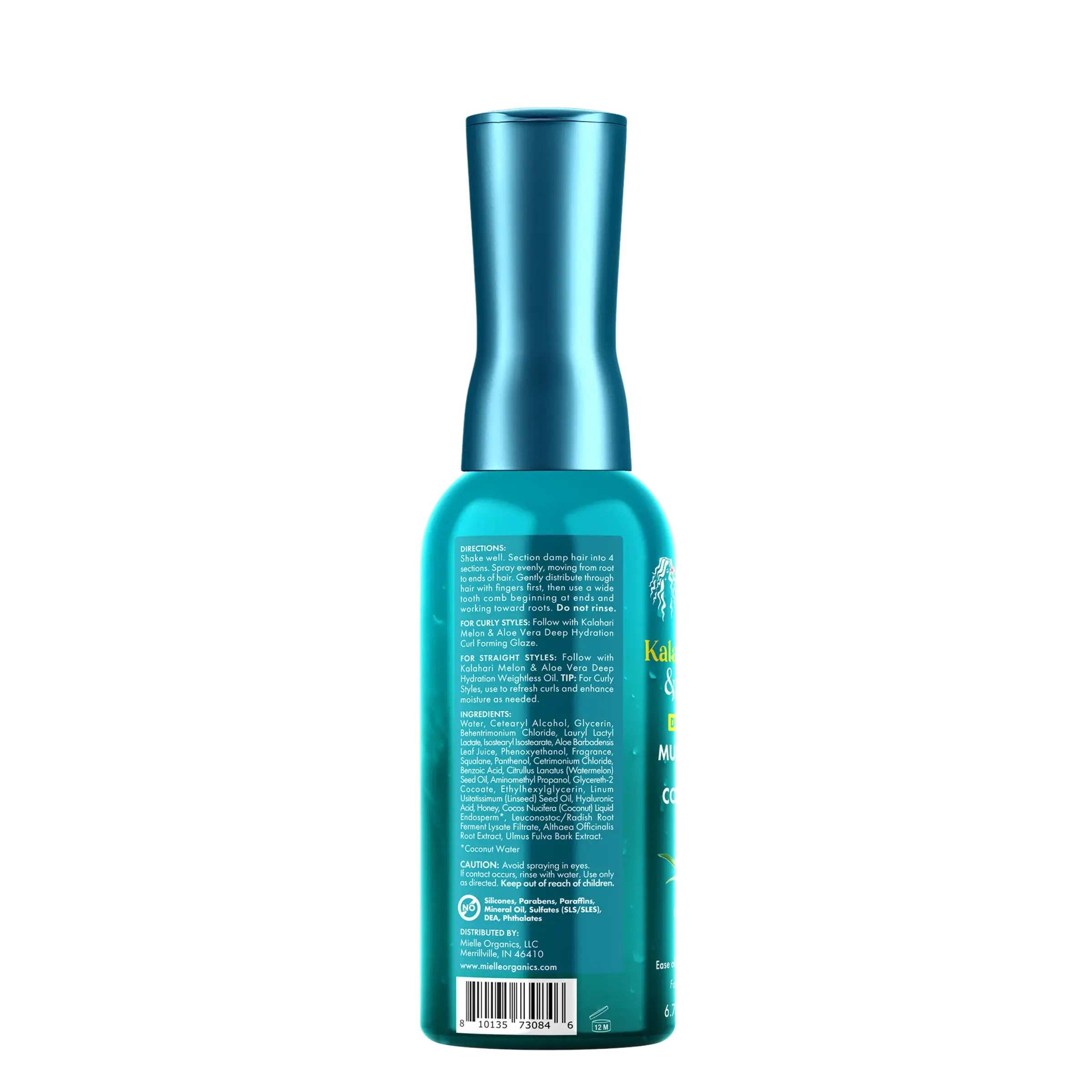 Mielle Organics Kalahari Melon & Aloe frizz control and shine