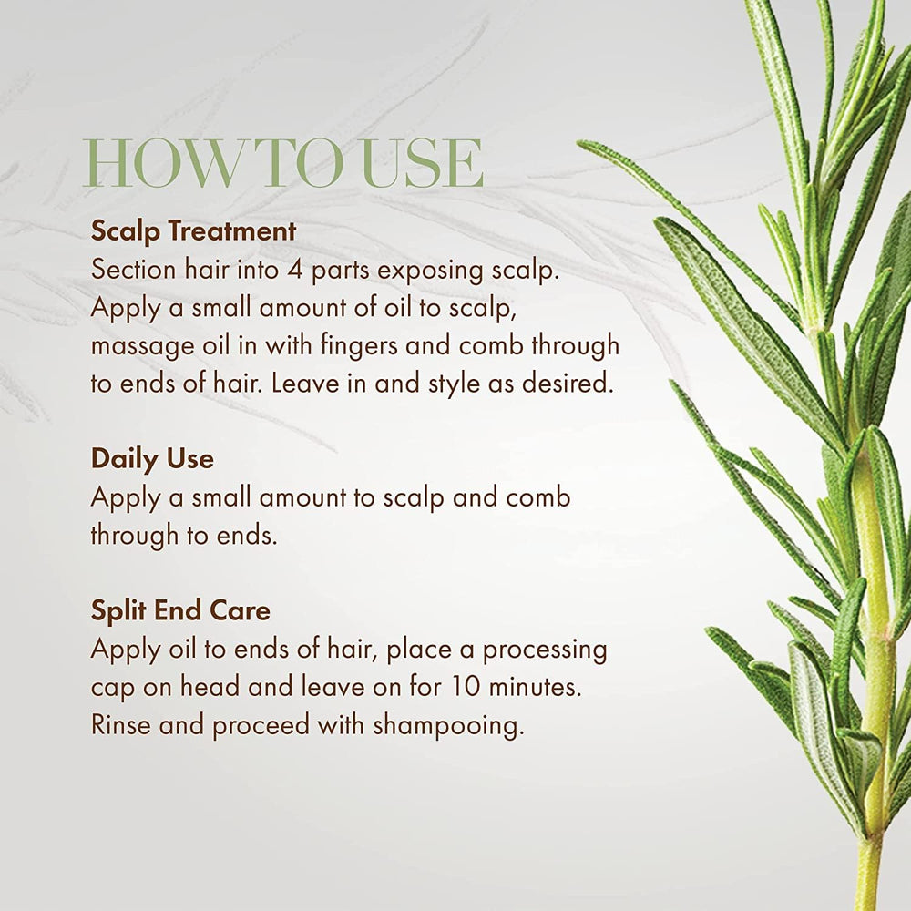 Ends appear smoother after using Mielle Organics Rosemary Mint Oil