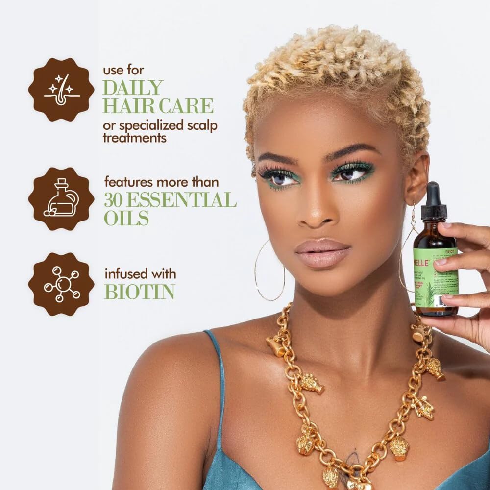 Protective style care with Mielle Organics Rosemary Mint Oil in braids