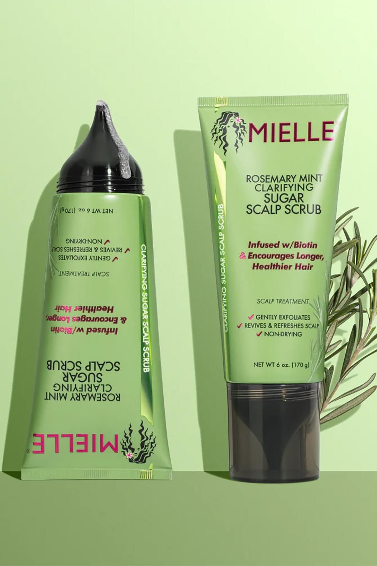 Rinse reveals refreshed, balanced scalp and smoother hair