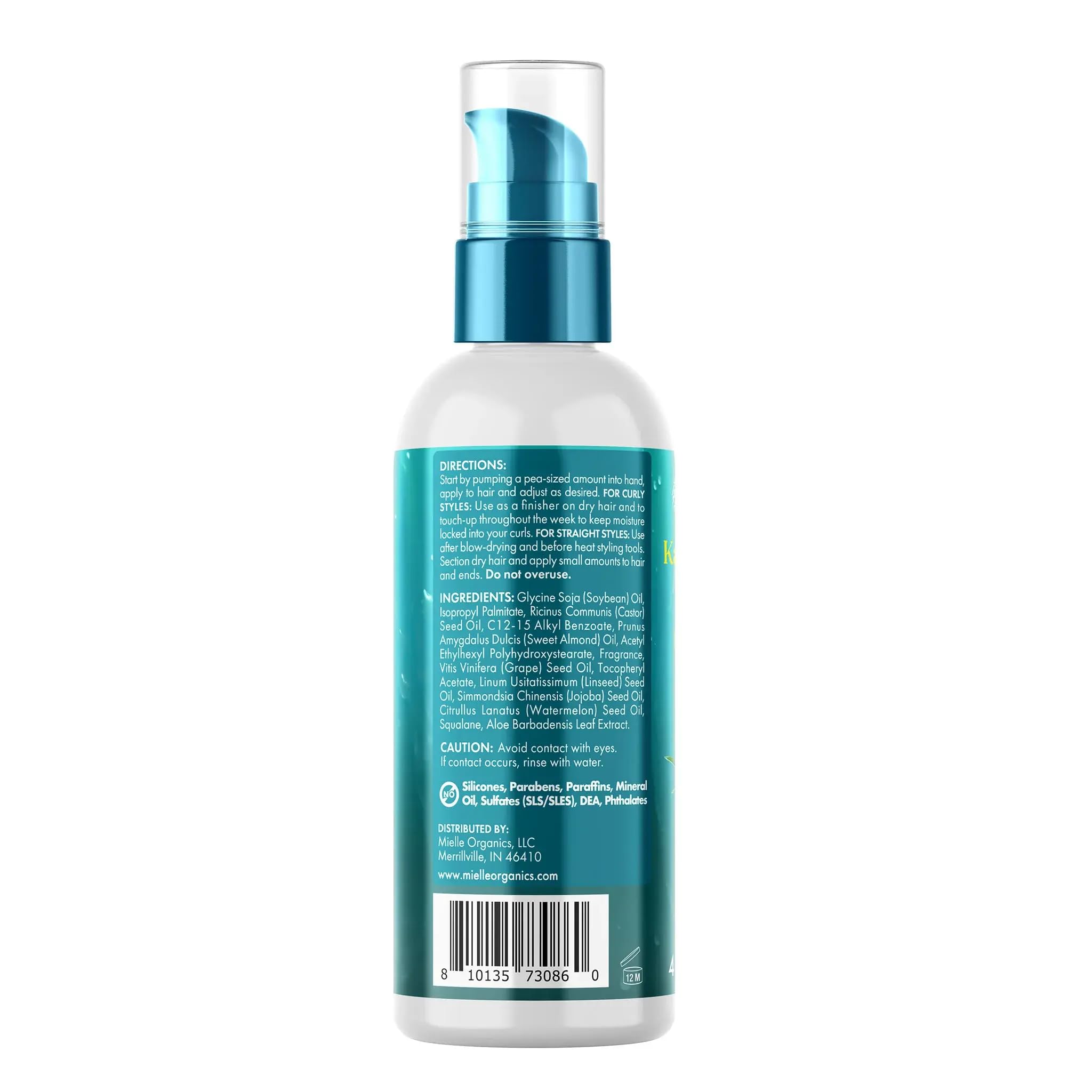 Curl-refreshed mid-week routine shows transformation with minimal product.