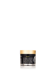 Mielle Pomegranate and Honey mask jar closeup highlights creamy texture for gentle application.