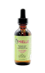 Mielle Rosemary Mint styling set showing braid-out and wash-and-go versatility.