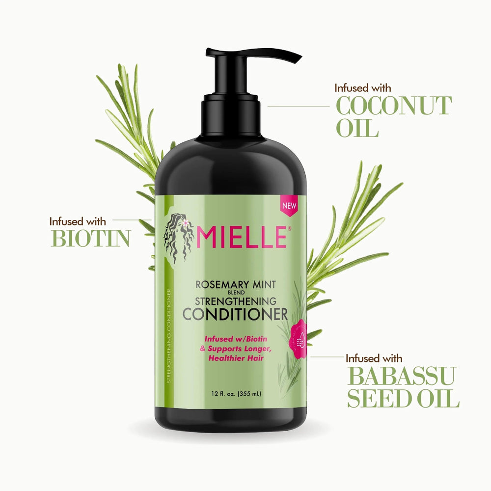 Illustration of biotin-rich ingredients and natural botanicals in packaging.