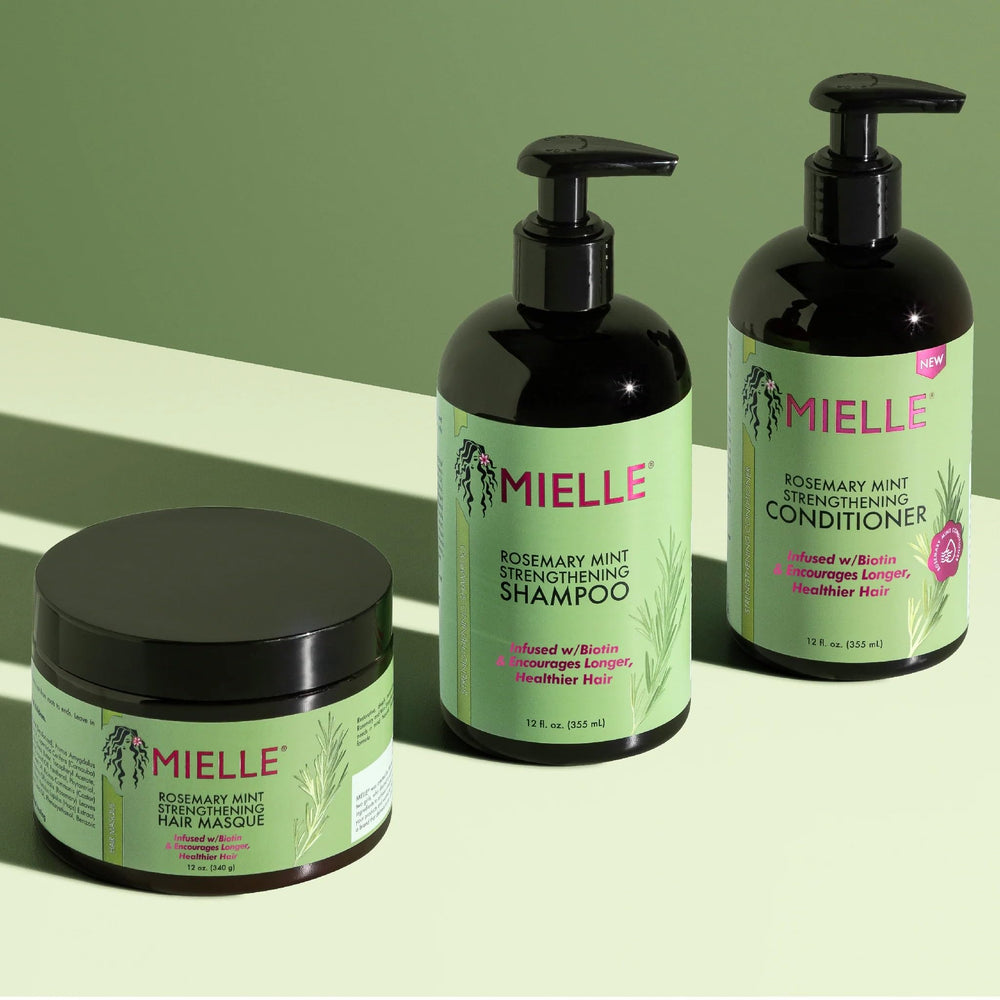 Shampoo and conditioner duo arranged for convenient hair care.