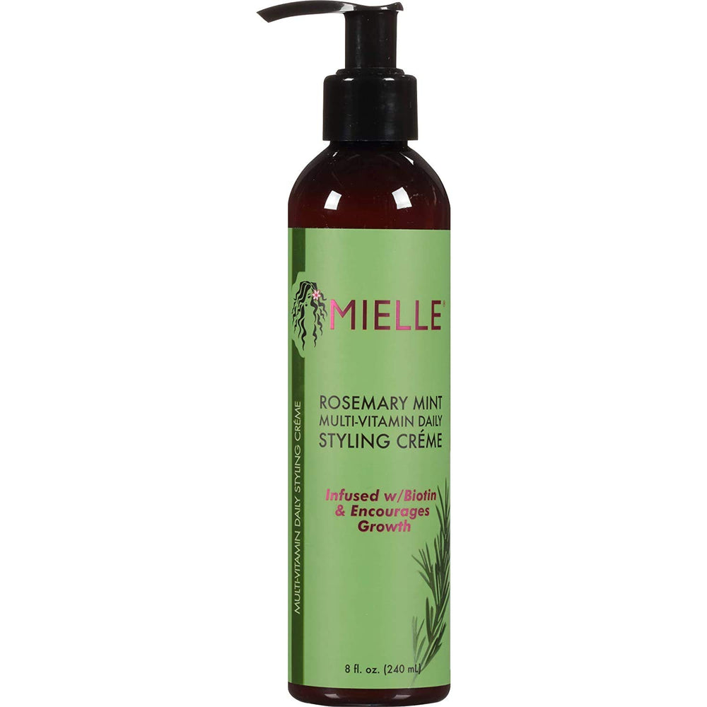 Mielle Rosemary Mint Edge Gel tube provides strong hold and frizz control.