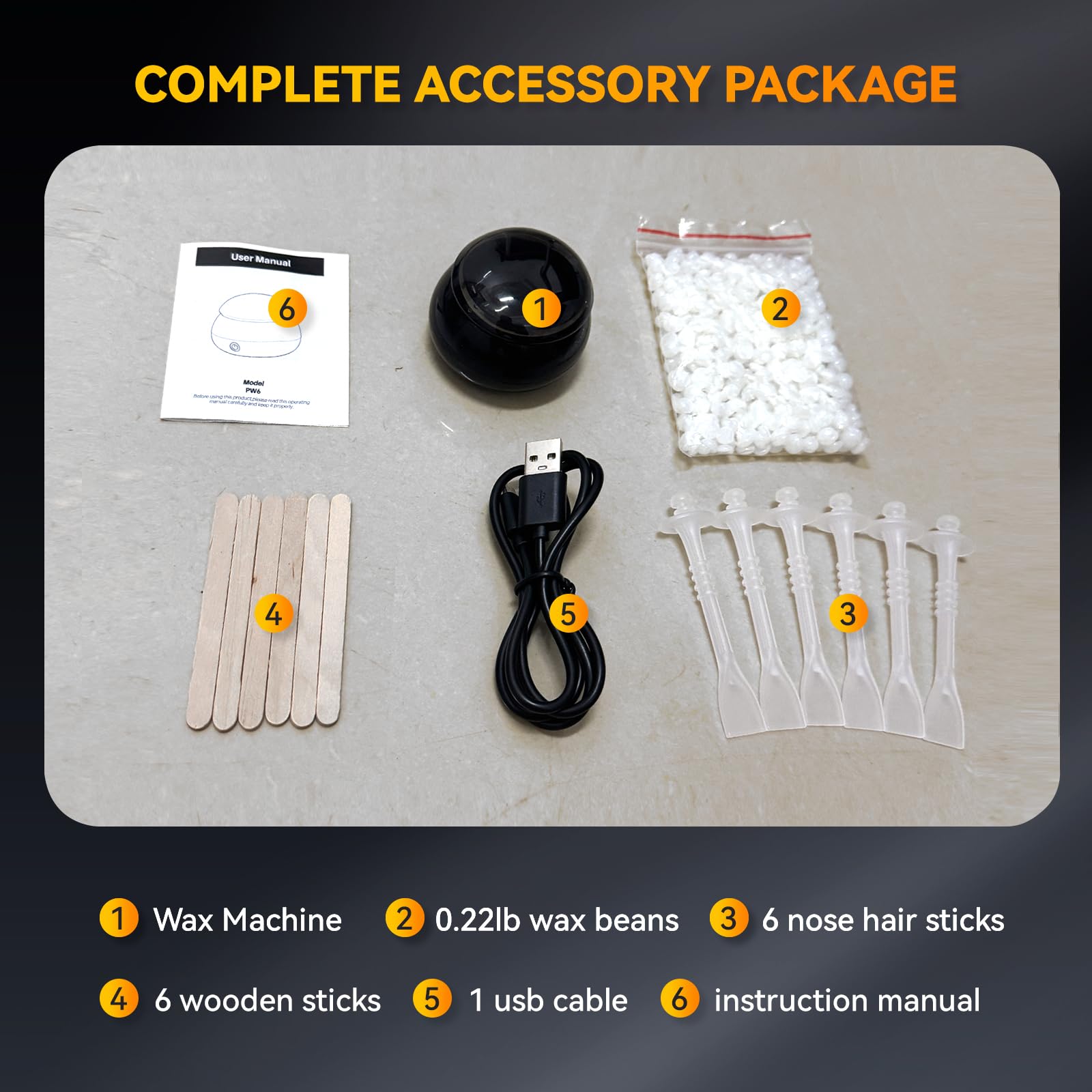Miemieyo nose and ear waxing at home with compact kit.