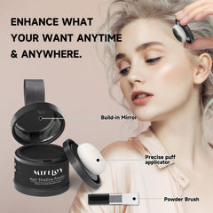 Mifeloy natural hairline fill demonstrating smooth, seamless hairline enhancement.