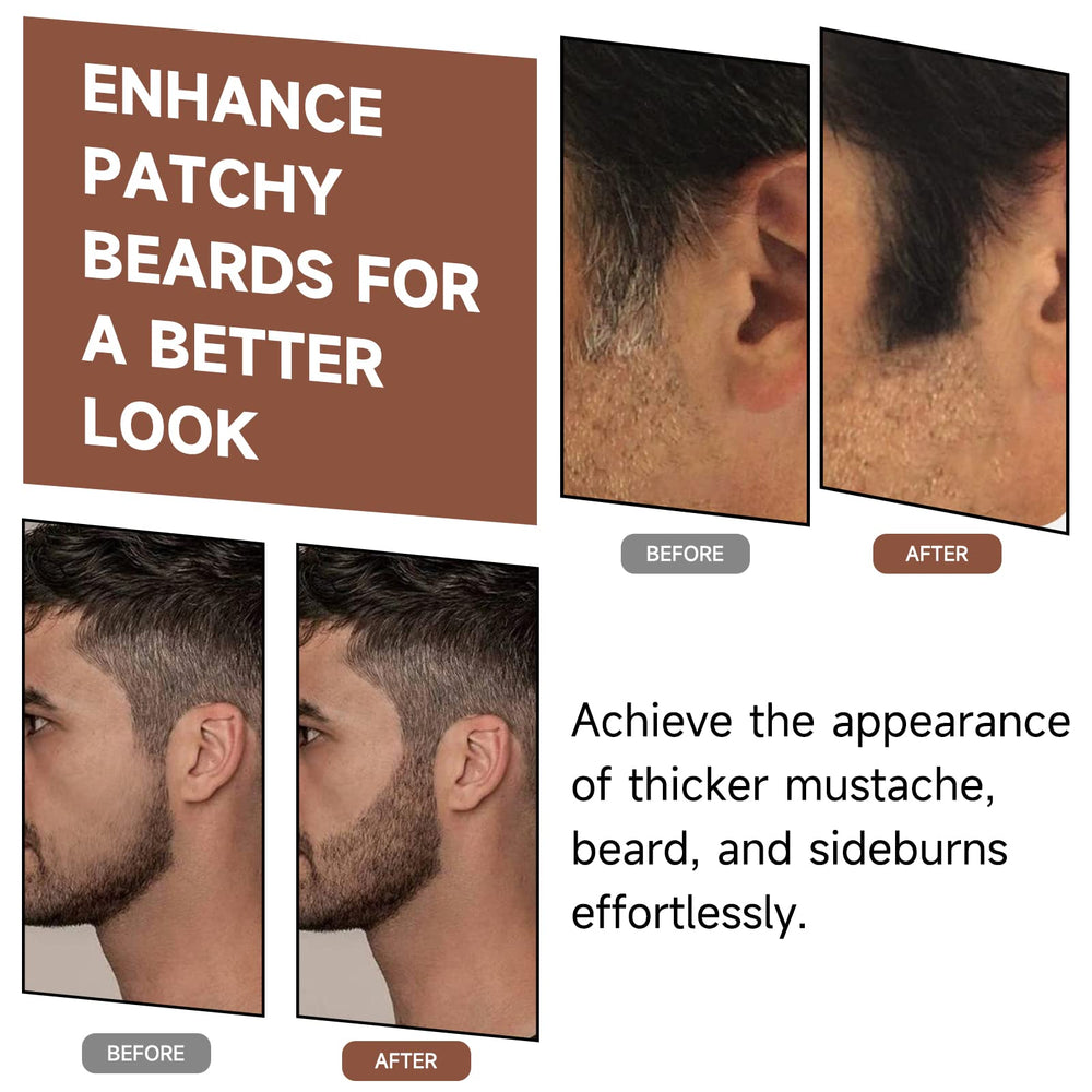 Mifeloy natural-looking color blend on hairline for believable results