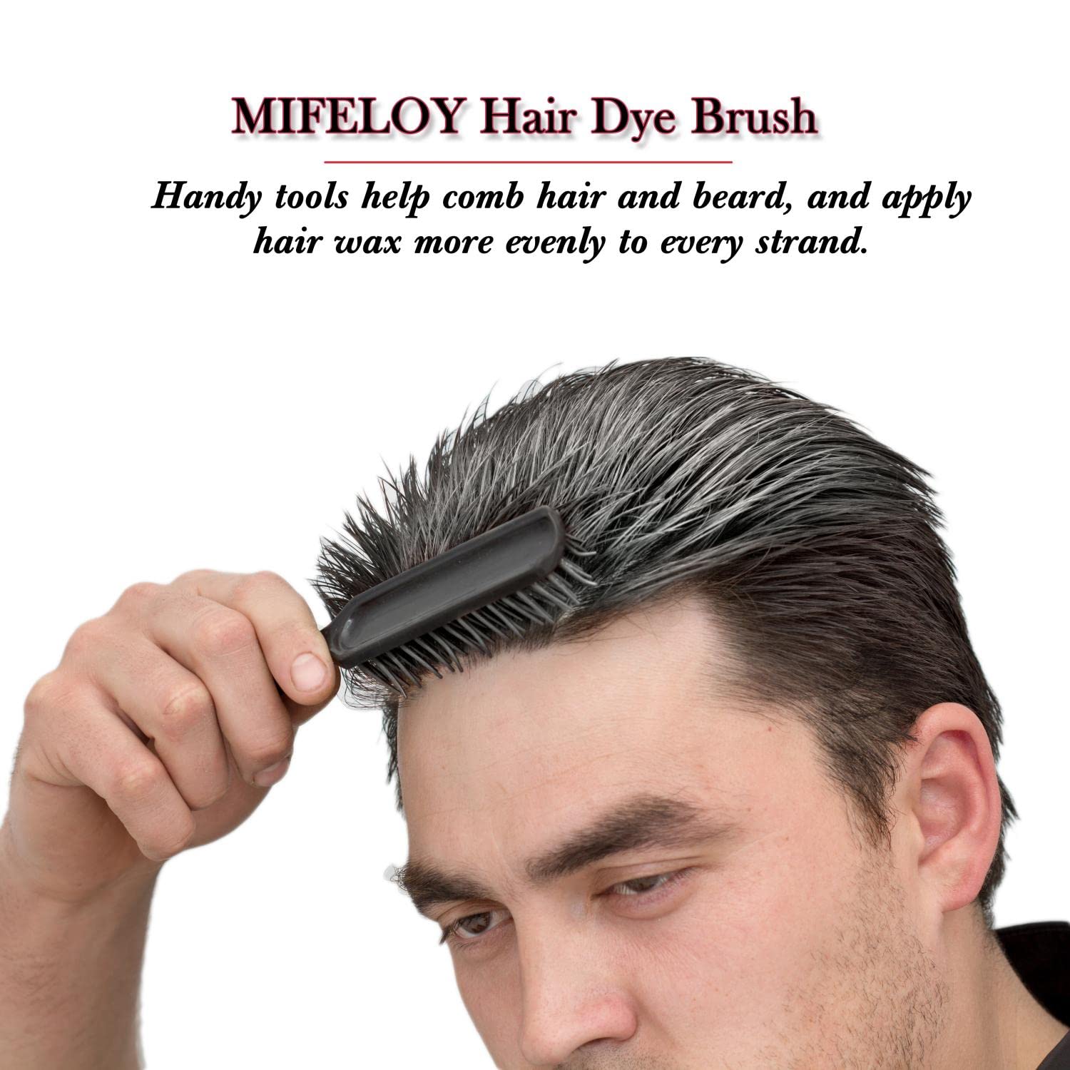 Mifeloy silver gray cosplay look offers vibrant, temporary color for events.