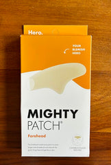 Mighty Patch forehead patch absorbs gunk efficiently to reduce shine.