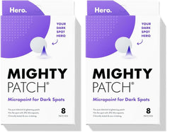 Mighty Patch Hero Cosmetics micropoint dark spot patch targets discoloration for clearer-looking skin.