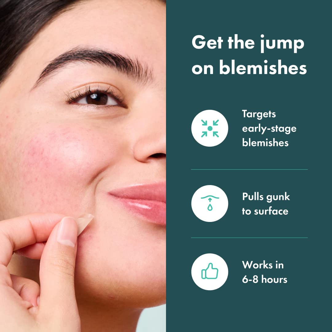 Mighty Patch Micropoint Large close-up reveals 395 micropoints for precise blemish care