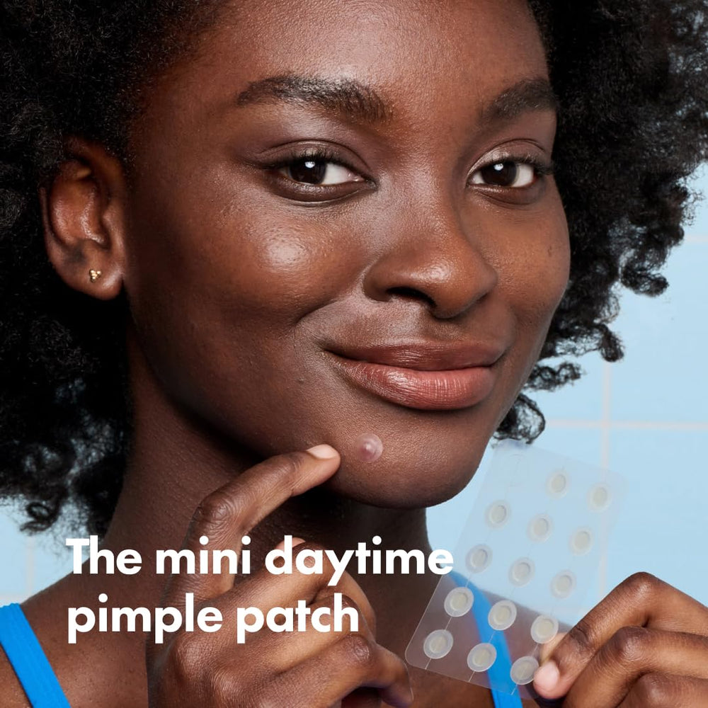 Mighty Patch Mini 10mm patch closeup reveals ultra-thin, barely-there coverage.