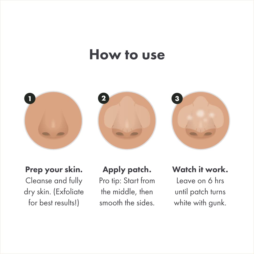 Mighty Patch Nose gamma-sterilized packaging highlights medical-grade cleanliness.