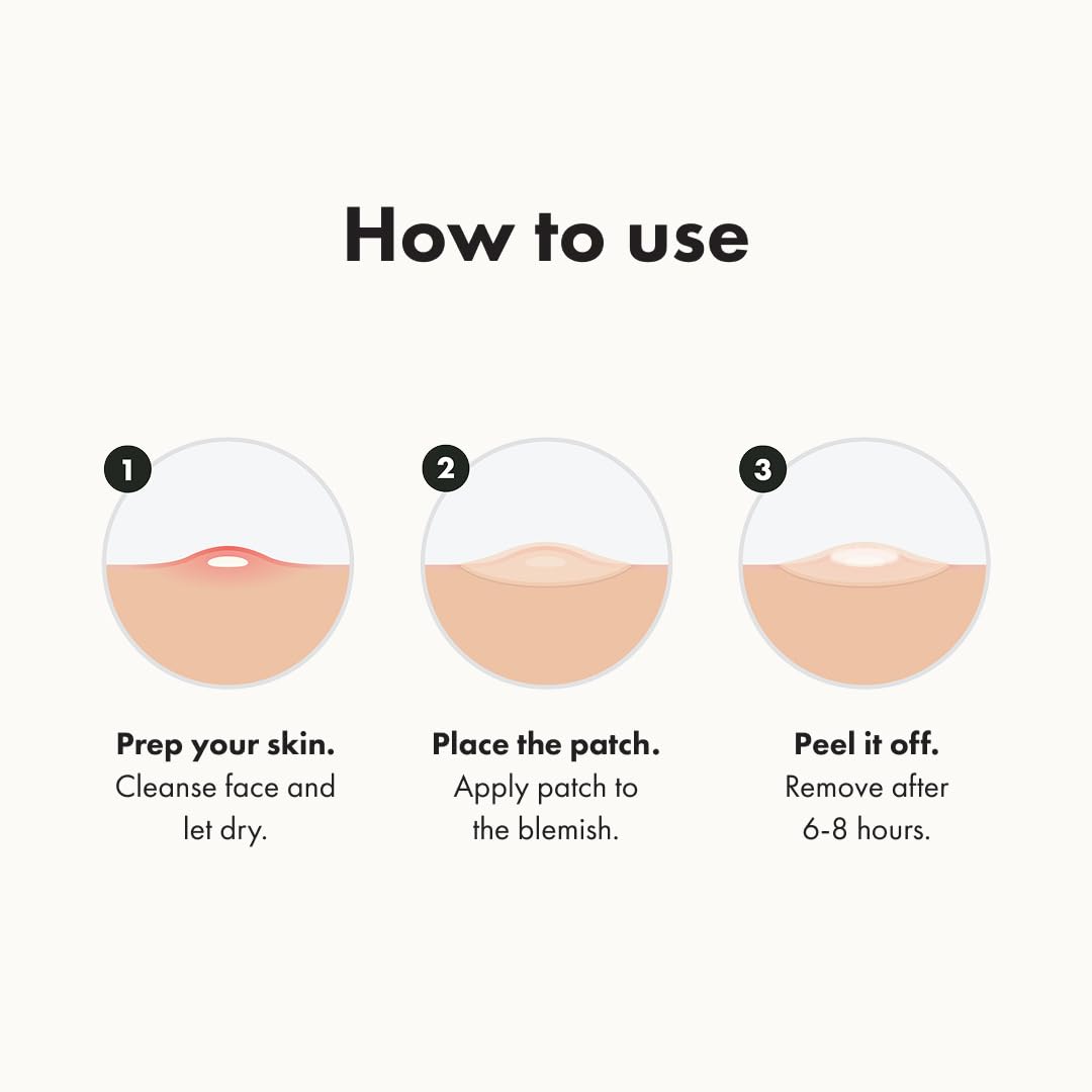 Mighty Patch Original blends with skin thanks to translucent matte finish
