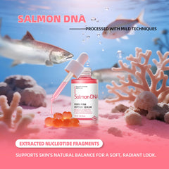 Mignor PDRN Serum pink bottle cap close-up showing easy application