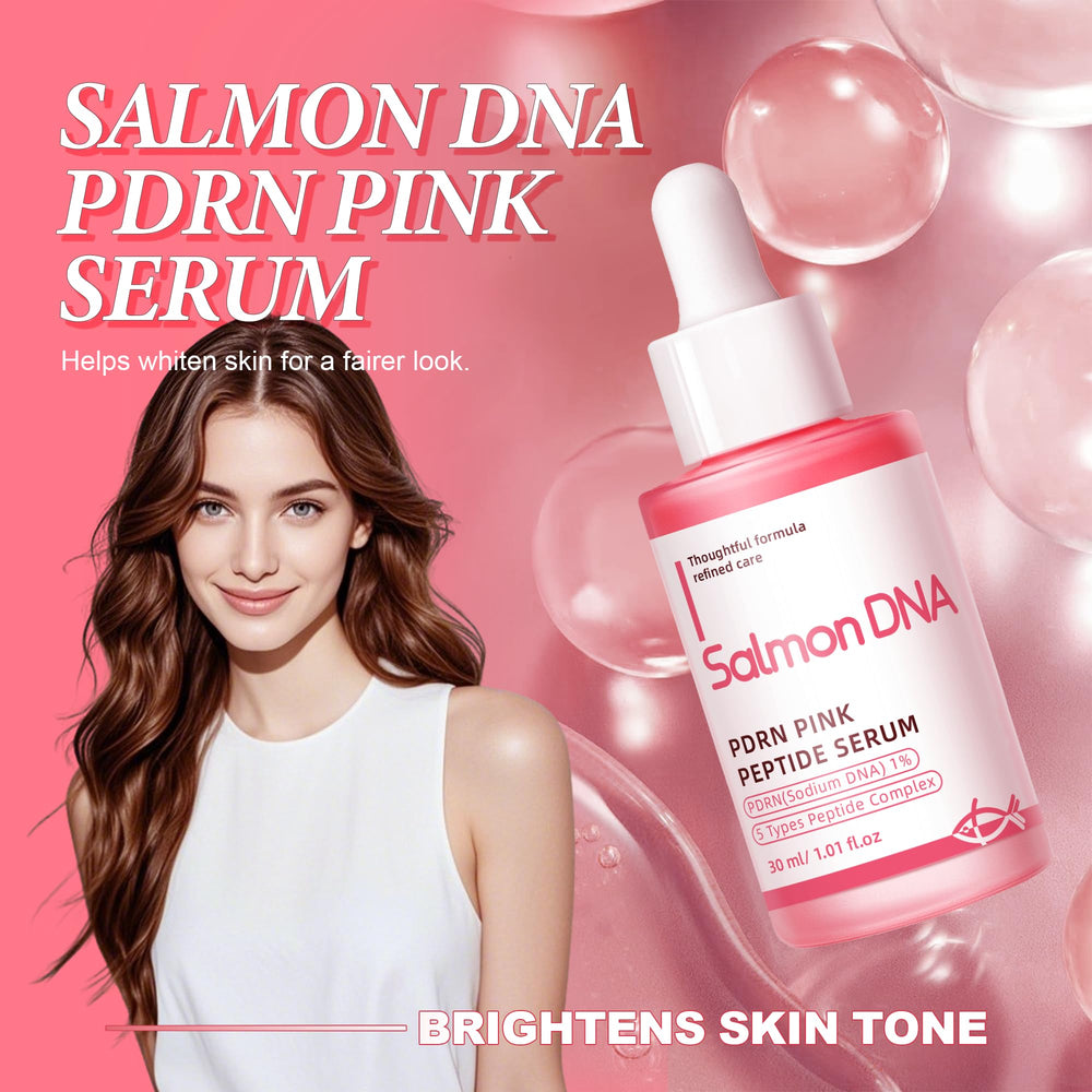 Mignor PDRN Serum pink peptide bottle emphasizes complex hydration benefits
