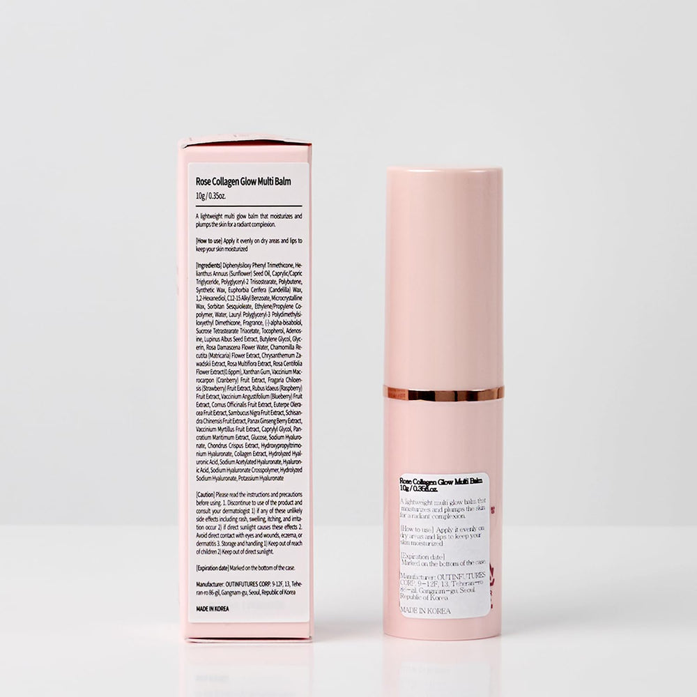 MIGUHARA Rose Glow balm on skin for versatile use